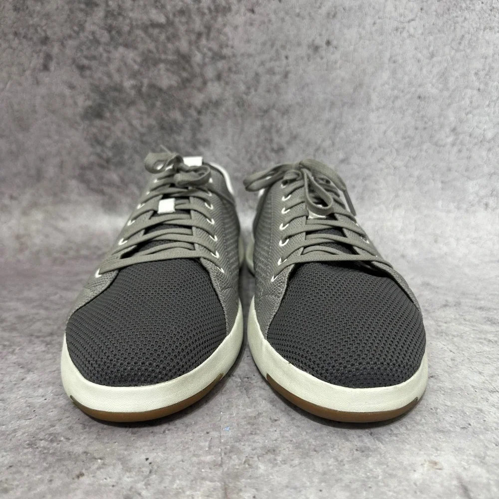 Cole Haan GrandPro Rally Sneakers Mens 13 Grey Laser Cut Knit Stitchlite C26625